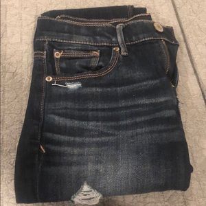 NWOT Express Mid Raise Cropped Legging